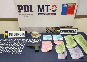Matrimonio que traficaba droga en Cabildo es detenido por la PDI