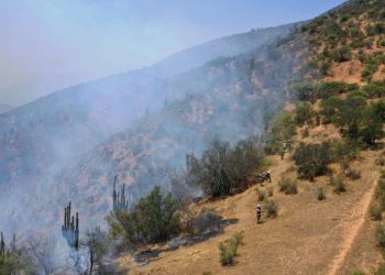 Incendio en Quebrada Escobar se encuentra sin peligro de propagación