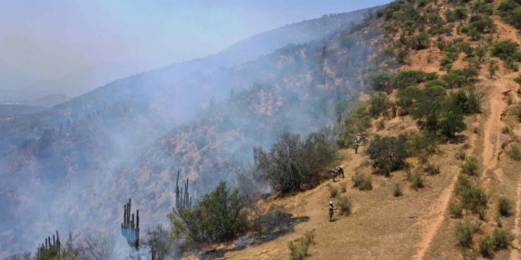 Incendio en Quebrada Escobar se encuentra sin peligro de propagación