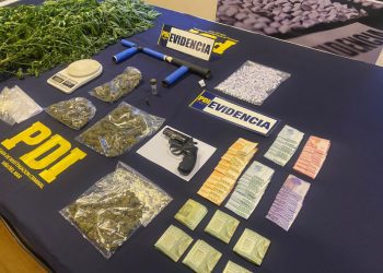 Operativo en Glorias Navales y Concón permite detener a clan familiar dedicado al microtráfico