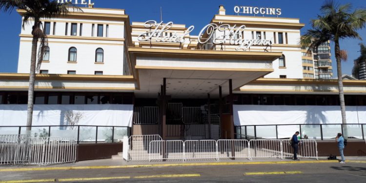 Solicitan recuperar Hotel O’higgins: Está abandonado desde 2020