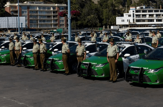 Viña del Mar recibe 7 de los 34 nuevos vehículos policiales de la región