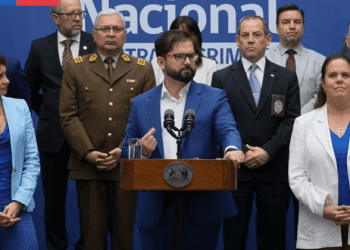 Presidente Boric presenta política nacional contra el crimen organizado