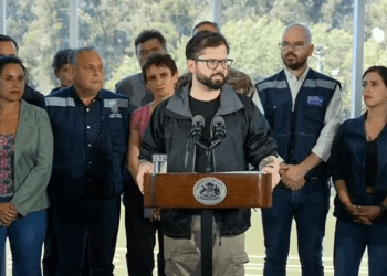 Presidente Boric en Viña: «Lo importante es apagar el incendio y apoyar a las familias»