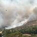 Bomberos de Quillota, Quilpué y Villa Alemana luchan contra incendio en Quebrada Escobar