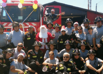 Bomberos realizará actividad navideña para niños en Hospital Gustavo Fricke