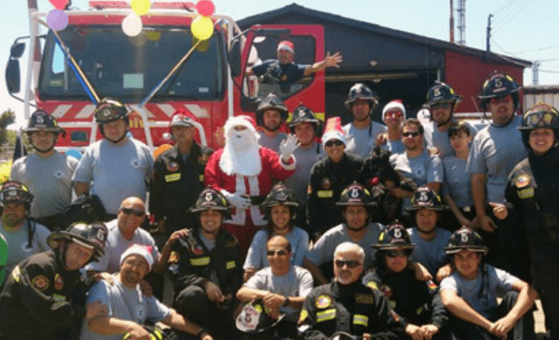 Bomberos realizará actividad navideña para niños en Hospital Gustavo Fricke