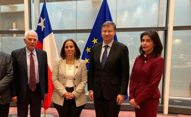 Chile y la Unión Europea concretan cierre político de la modernización del Acuerdo de Asociación