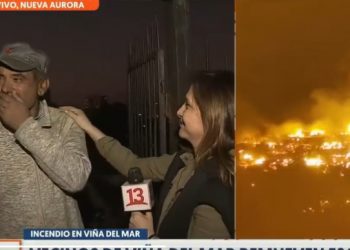 Avalancha de denuncias contra periodista de Canal 13 por polémica cobertura del incendio