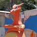 Escultor causa furor con sus estatuas de Pokémon en Maipú