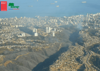 Incendio en Viña del Mar consume 125 hectáreas