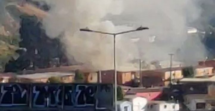 Incedio afecta a departamentos en sector Glorias Navales de Viña del Mar