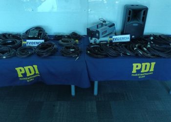PDI recupera objetos robados desde local nocturno en Valparaíso