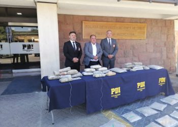 PDI incauta 45 kilos de droga que estaban en un auto en Los Andes