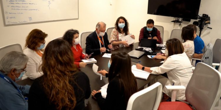 Trabajadores del hospital Gustavo Fricke se preparan ante situación de tsunami