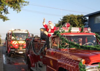 Bomberos de Concón realizará caravana navideña