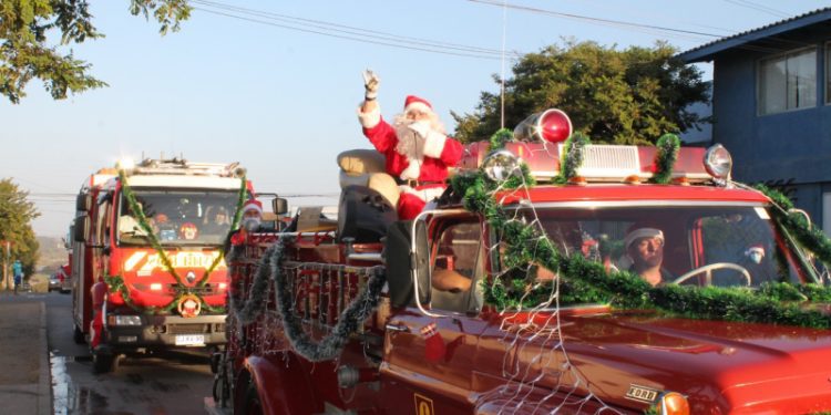 Bomberos de Concón realizará caravana navideña
