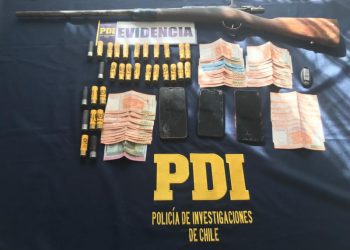 Capturan a tres individuos en Olmué por robo de camioneta: Estaban armados