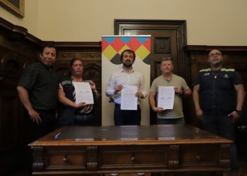 Valparaíso: Corporación municipal y trabajadores del aseo firman nuevo contrato colectivo