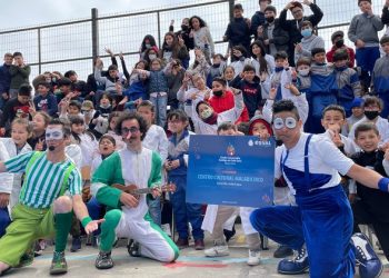 Malabicirco recorre colegios en Valparaíso para promover cuidado del agua