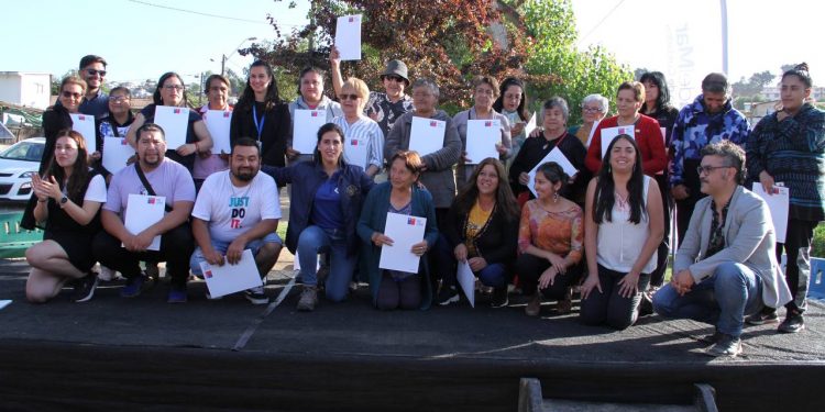 Familias de Glorias Navales reciben subsidio para construir vivienda propia