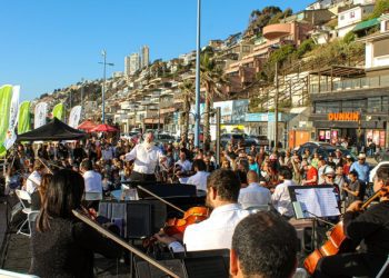 Realizan intervenciones artísticas de Verano en Viña del Mar