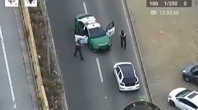 Televigilancia con drones ayuda a detener a sujetos que lanzaban droga a Cárcel de Valparaíso