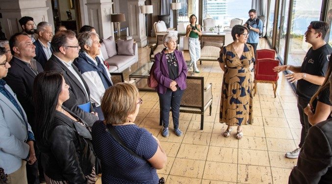 UV y Gobierno lanzan plan de visitas guiadas en el Palacio Presidencial de Cerro Castillo