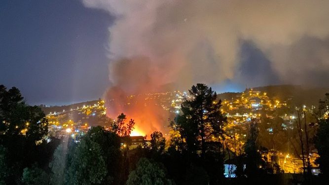Valparaíso: 18 casas del Cerro San Roque se quemaron en incendio