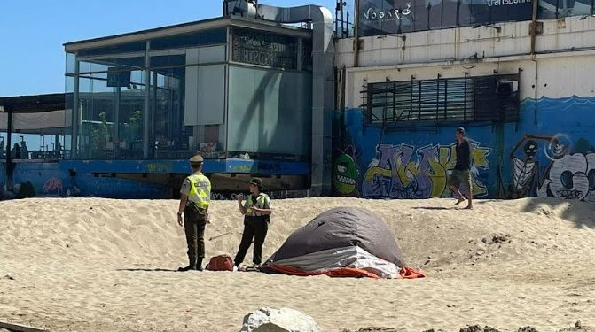 Viña del Mar: Retiran 114 carpas durante el mes de enero