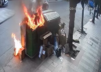 Detienen a sujeto que incendió un basurero en Viña del Mar