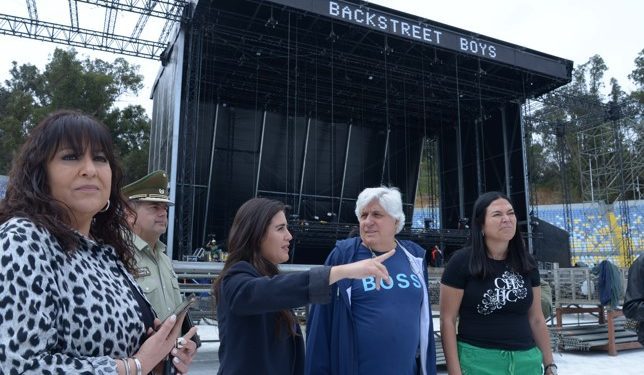 Municipalidad entrega detalles de show de Backstreet Boys en Sausalito