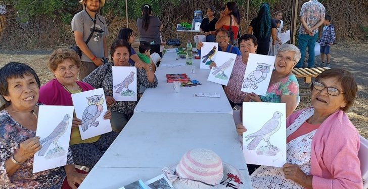 Municipio y organizaciones ambientalistas de Quillota ofrecen taller en Humedal de San Pedro