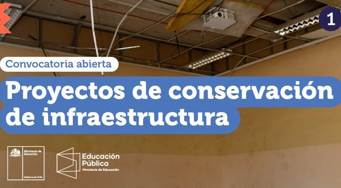 Mineduc invita a sostenedores a postular a proyectos de conservación de infraestructura escolar