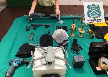 Operativo de Carabineros logra captura de ladrones de Joyería en Pichidangui