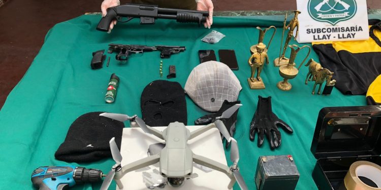 Operativo de Carabineros logra captura de ladrones de Joyería en Pichidangui