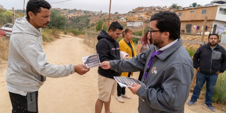 Quilpué: Refuerzan campaña de prevención de incendios en campamentos