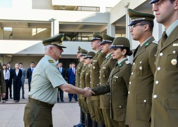182 aspirantes a oficiales ingresan a Escuela de Carabineros