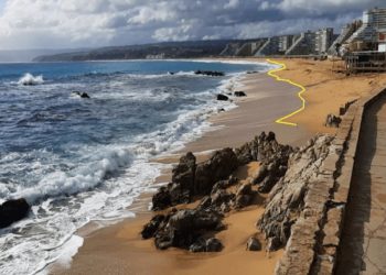 Advierten que playas de Algarrobo y Cartagena desaparecerán en los próximos años