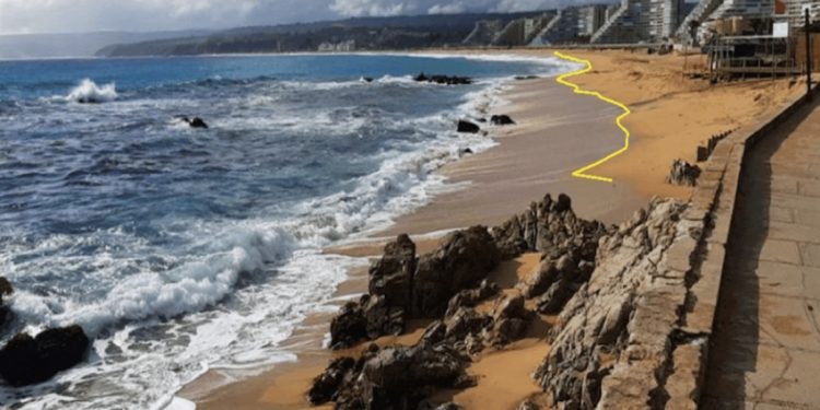 Advierten que playas de Algarrobo y Cartagena desaparecerán en los próximos años