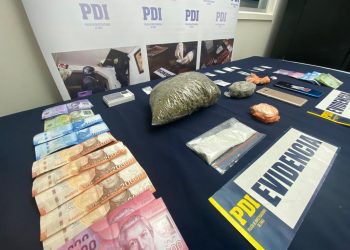 Detienen por microtráfico a dos personas en El Quisco