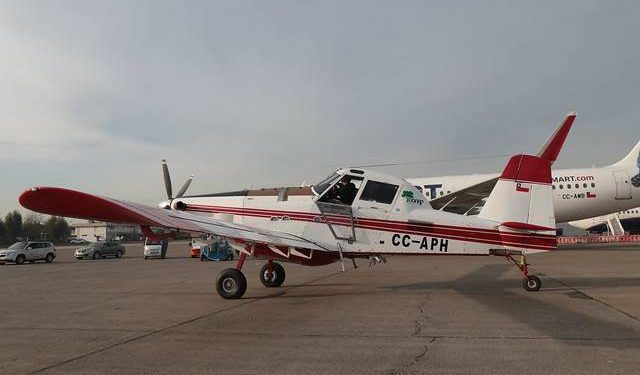 Piloto que combatía incendios muere en Galvarino