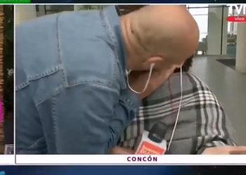 TVN desvincula a reportero después de «robarle» beso a Pamela Leiva