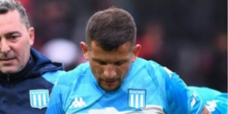 Emiliano Vecchio pasa por difícil momento en Racing debido a drama amoroso