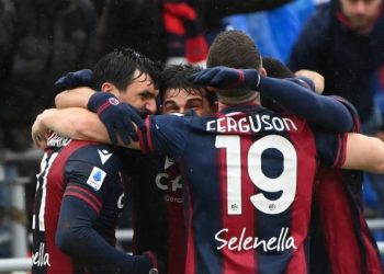 Medel ingresó en los últimos minutos de la victoria de Bologna sobre Inter