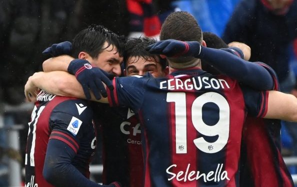 Medel ingresó en los últimos minutos de la victoria de Bologna sobre Inter