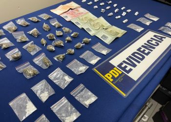 Capturan a tres sujetos que traficaban droga en Plaza Colombia de Viña del Mar