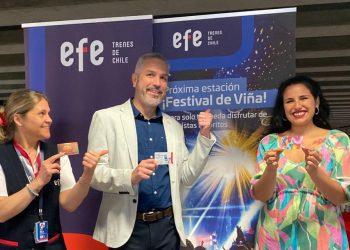 Anuncian operación de trenes en horario nocturno por Festival de Viña del Mar