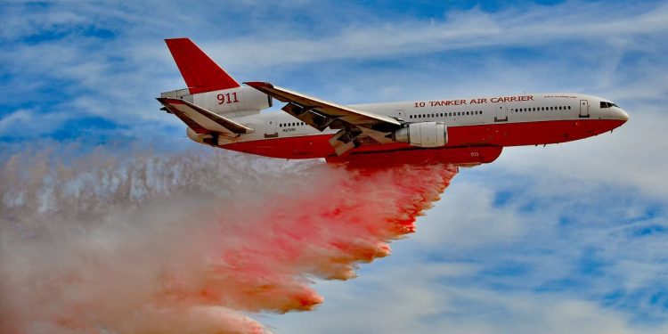 DC-10 Air Tanker se sumará al combate de mega incendios en el sur