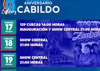 Cabildo celebrará su aniversario con la animación de Pancho Saavedra